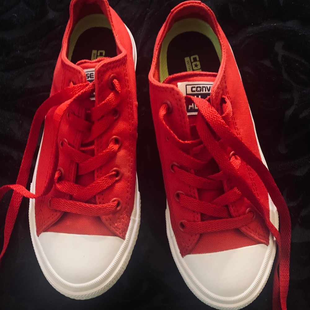Red Converse Sneakers